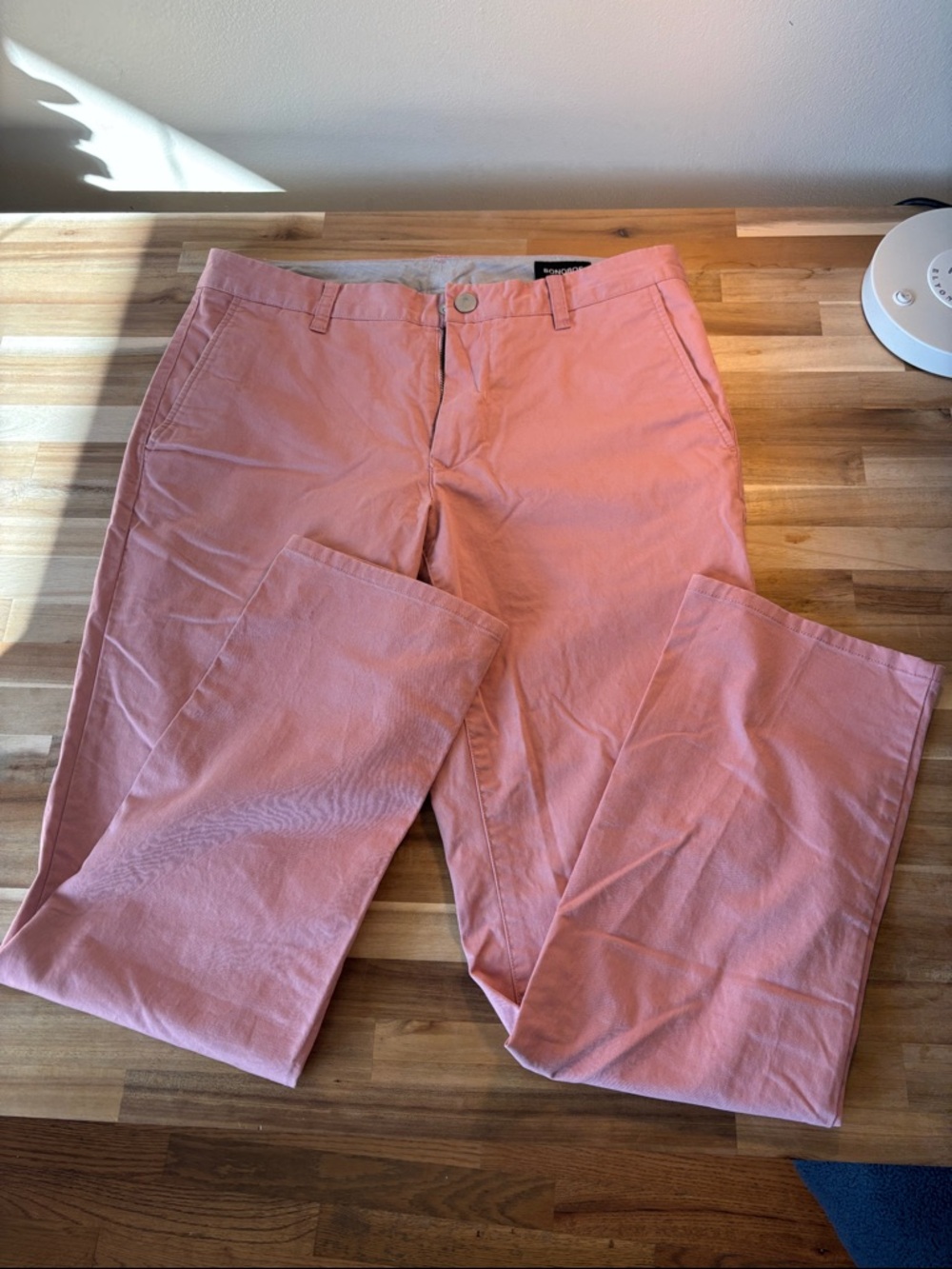 Bonobos Salmon Pink Men's Chino Pants